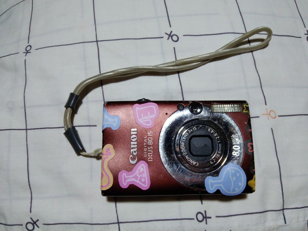Canon IXUS 80 IS Digital Camera Digicam, Photography, Cameras on Carousell