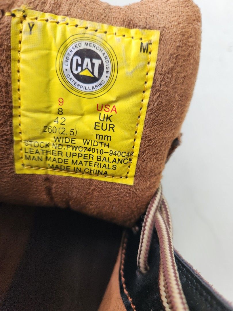 CAT Boot, Men's Fashion, Footwear, Boots on Carousell