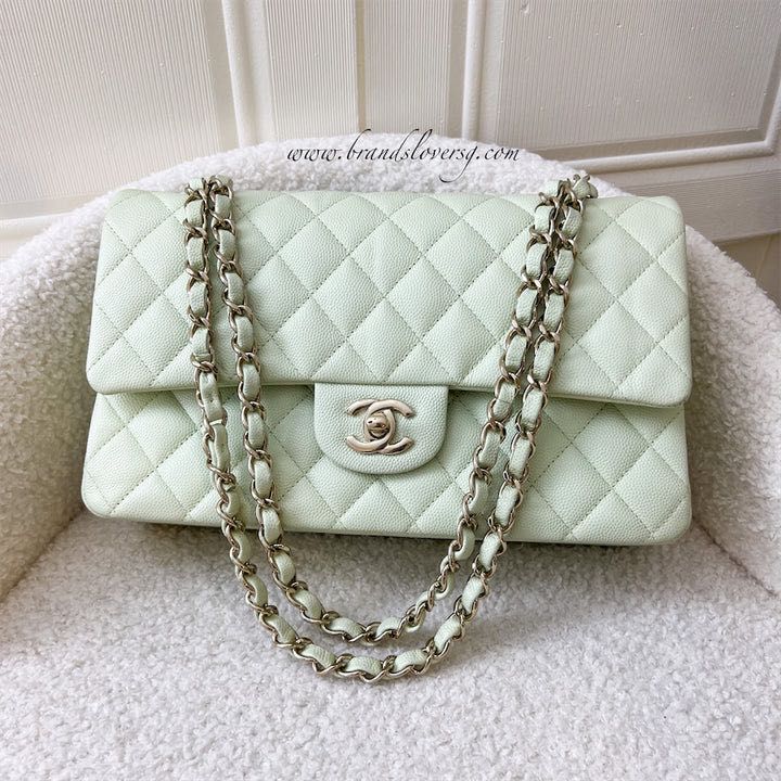 Chanel Mint Green Mini Classic Flap with GHW - ALL0159 – LuxuryPromise