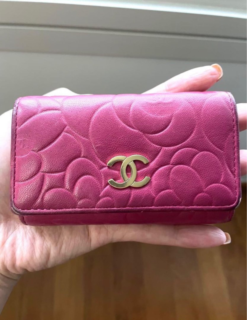 Chanel key holder pouch, Luxury, Bags & Wallets on Carousell