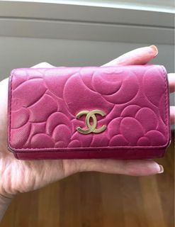 Chanel O Key Pouch Timeless Caviar Leather Small Purse