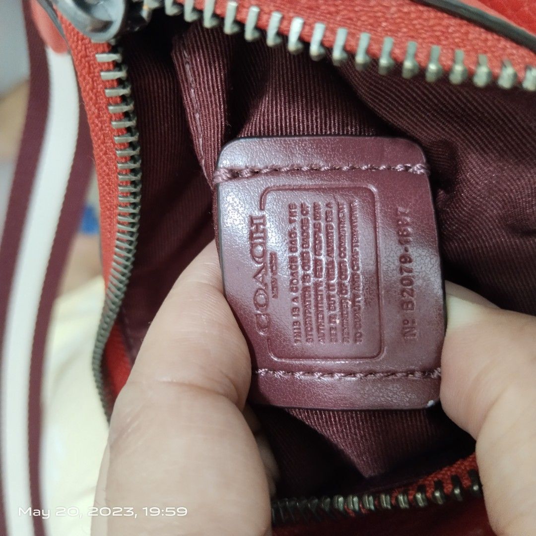 Coach purse shop serial number
