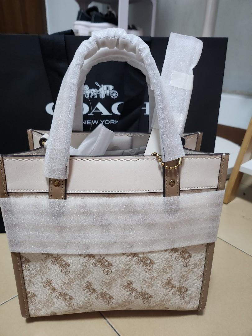 coach mini tote bag, Luxury, Bags & Wallets on Carousell