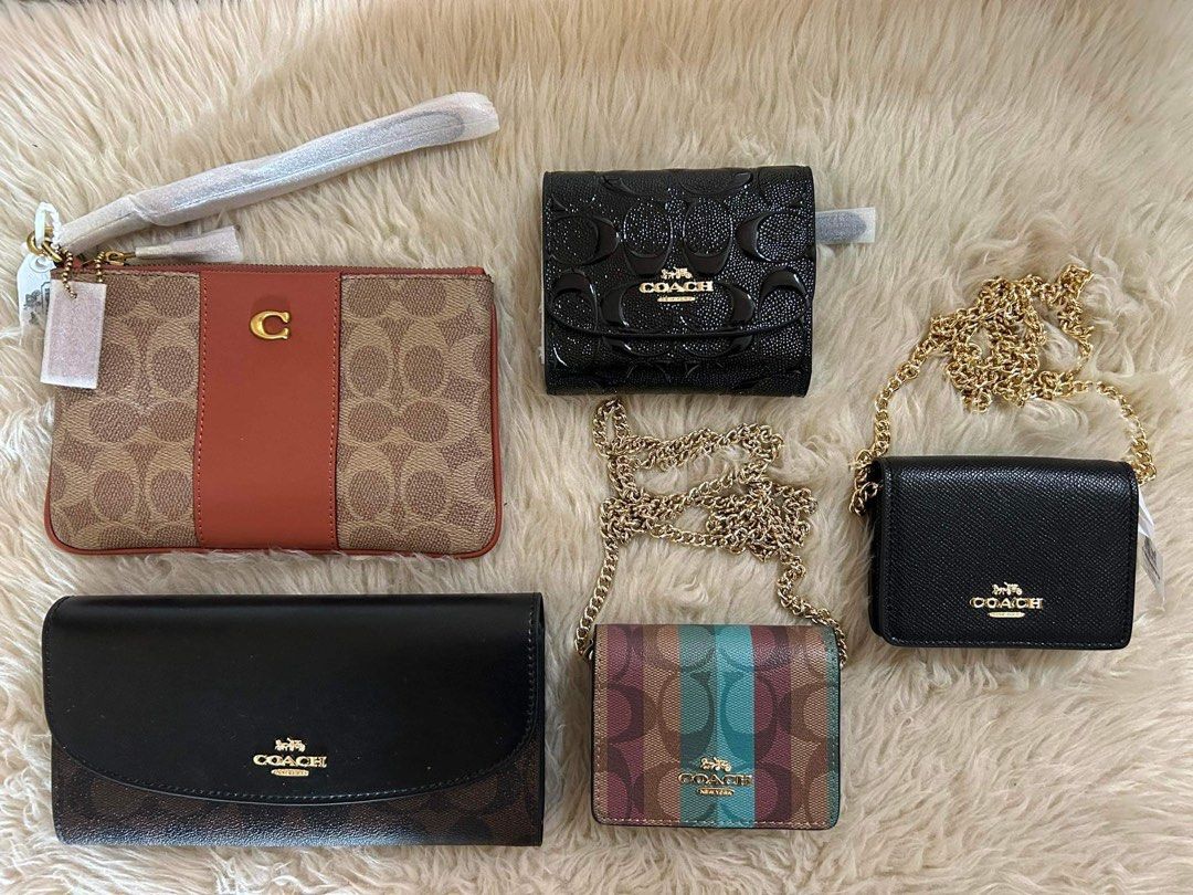 Coach walletswrislets, Womens Fashion, Bags & Wallets, Wallets & Card  holders on Carousell