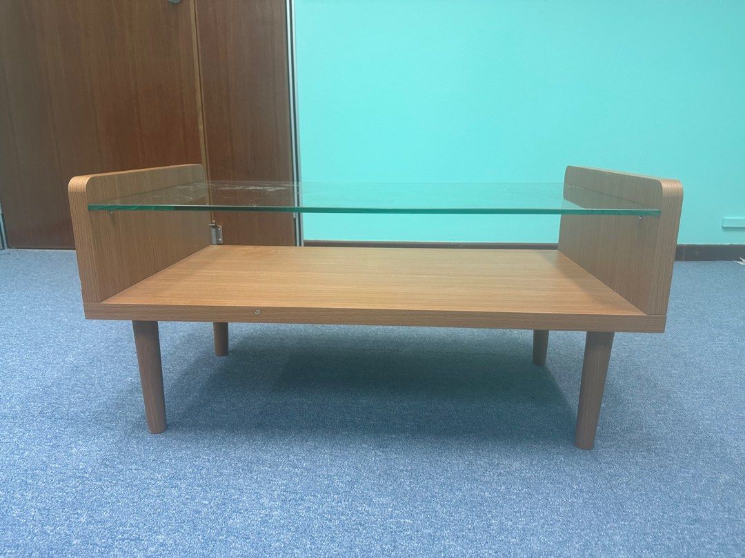 Coffee Table With Glass Top And Shelf Furniture Home Living coffee-table-with-glass-top-and-shelf-furniture-home-living