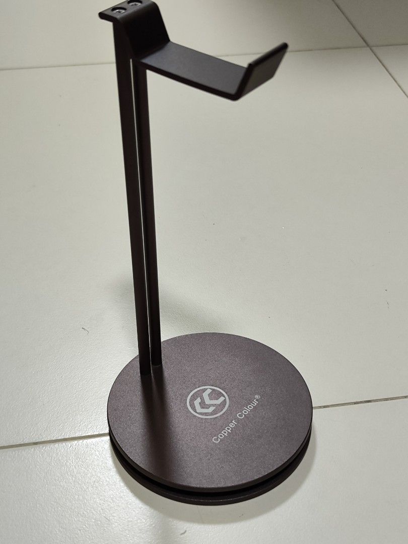 Copper colour headphone stand best sale