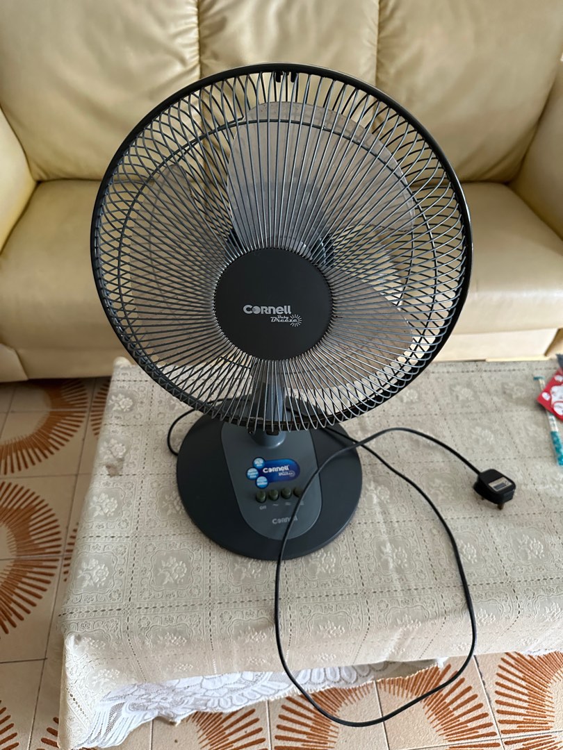 Cornell Table Fan, Furniture & Home Living, Lighting & Fans, Fans on