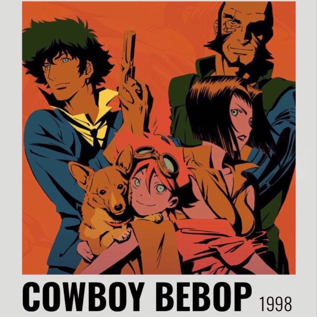 COWBOY BEBOP VINTAGE TEE, Men's Fashion, Tops & Sets, Tshirts & Polo