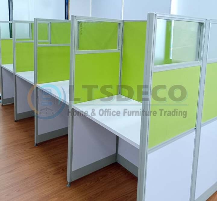 Cubicle table Office furniture // Bpo Modular Office Partition System