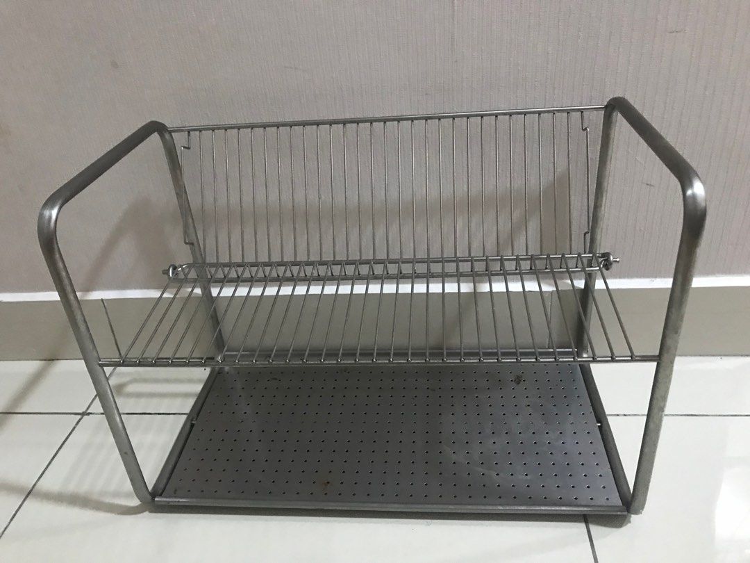 Dish rack Ikea, Furniture & Home Living, Kitchenware & Tableware, Food