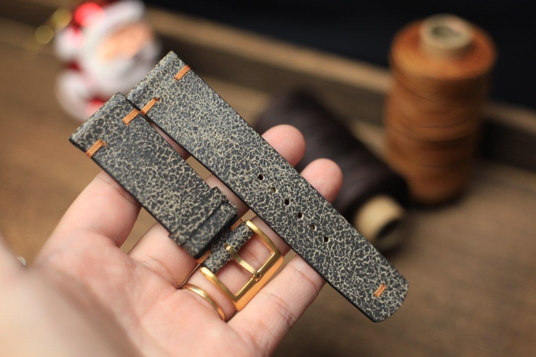 Cowhide shop watch band