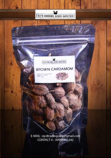 EJs Herbs and Spices BROWN CARDAMOM (we have more than 100 spices to choose from!!! visit our shopee and lazada stores!!!)