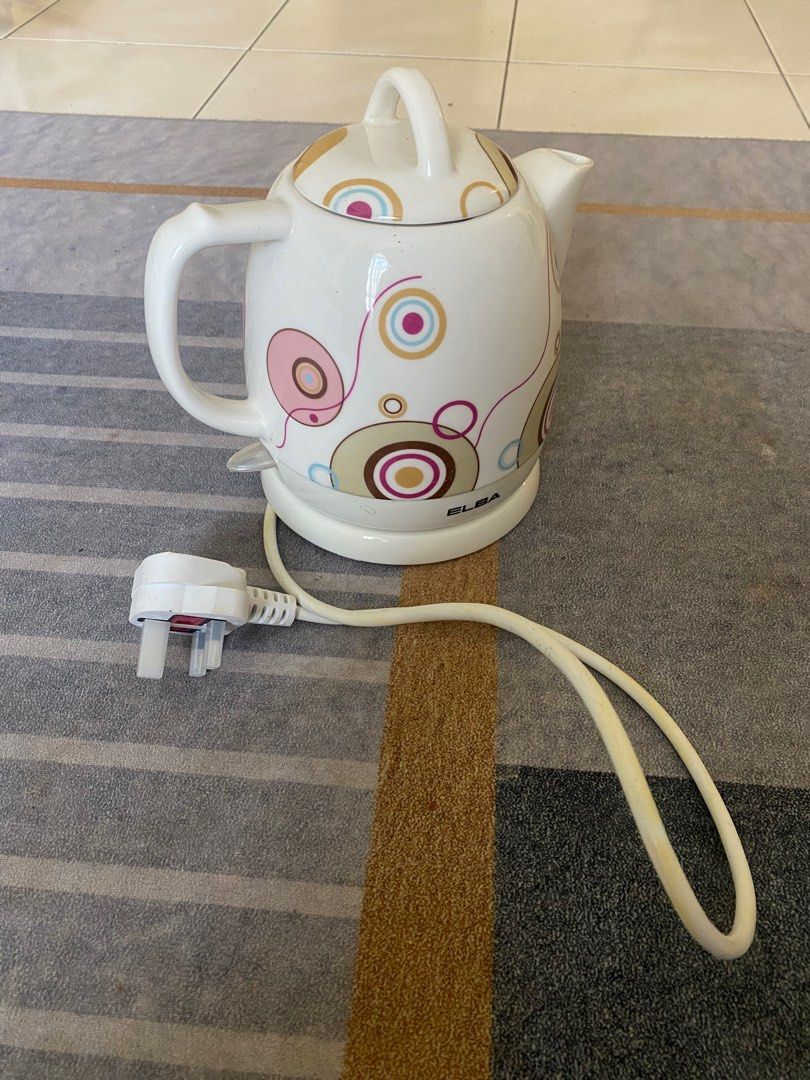 Elba Glass Kettle, TV & Home Appliances, Kitchen Appliances, Kettles