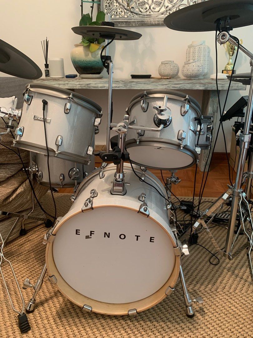 Electric Drums EFNote, Hobbies & Toys, Music & Media, Musical