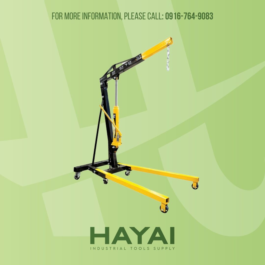 Engine Crane, Commercial & Industrial, Industrial Equipment on Carousell