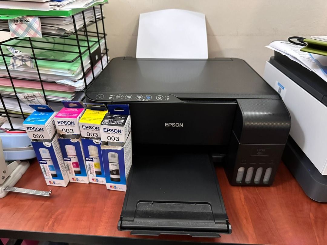 Epson L3150 Printer [Print, Scan, Copy] Direct WiFi printing, Computers