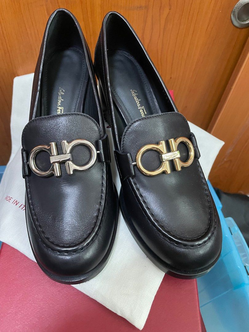 Ferragamo Rolo Loafer Pumps 55 size 8 Luxury Sneakers Footwear