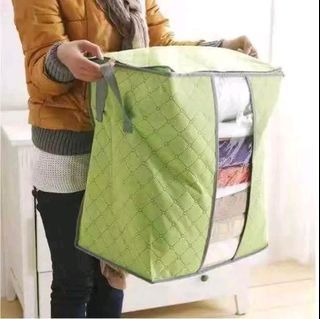 ￼Foldable Bag Case Blanket Closet Sweater Organizer Box
