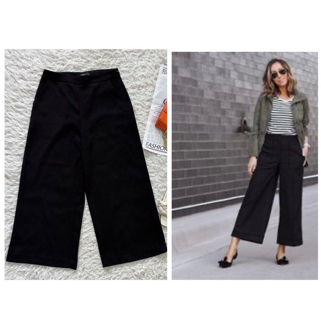 Forever 21 wide ankle pants Women s Fashion Bottoms Other