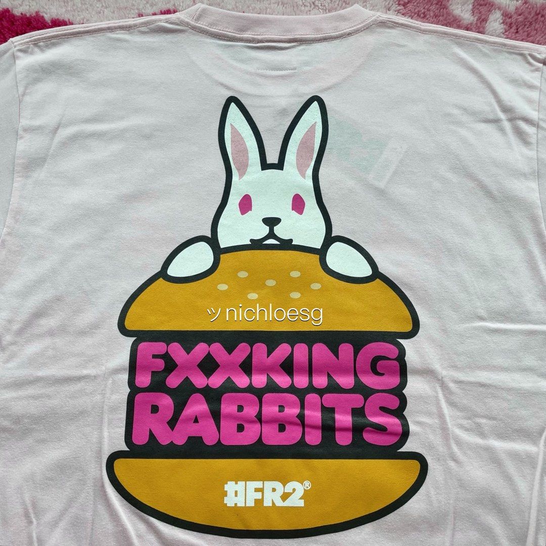 FR2 梅 RABBIT BURGER TEE