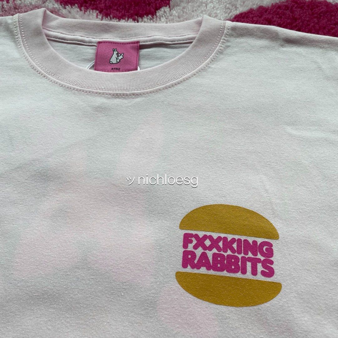 FR2 梅 RABBIT BURGER TEE