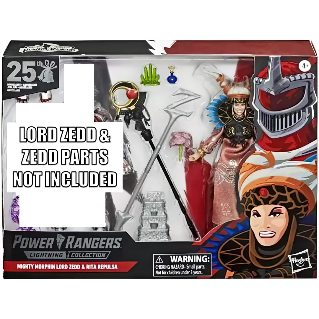 [FREE DELIVERY] Power Rangers Lord Zedd and Rita Repulsa Lightning ...