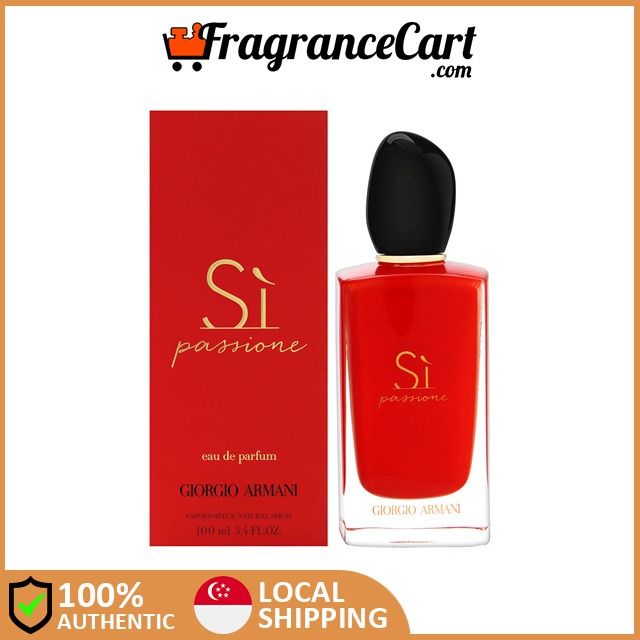 Armani si red passion sale