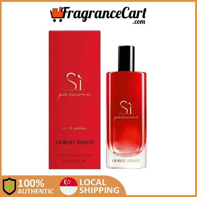 Giorgio Armani Si Passione EDP for Women 15ml 100ml 150ml Tester Eau de Parfum Passion Red Brand New 100 Authentic Perfume FragranceCart Beauty Personal Care Fragrance Deodorants on Carousell