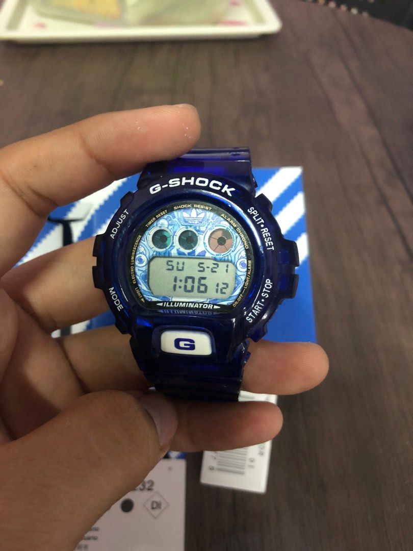 G shock adidas store blue