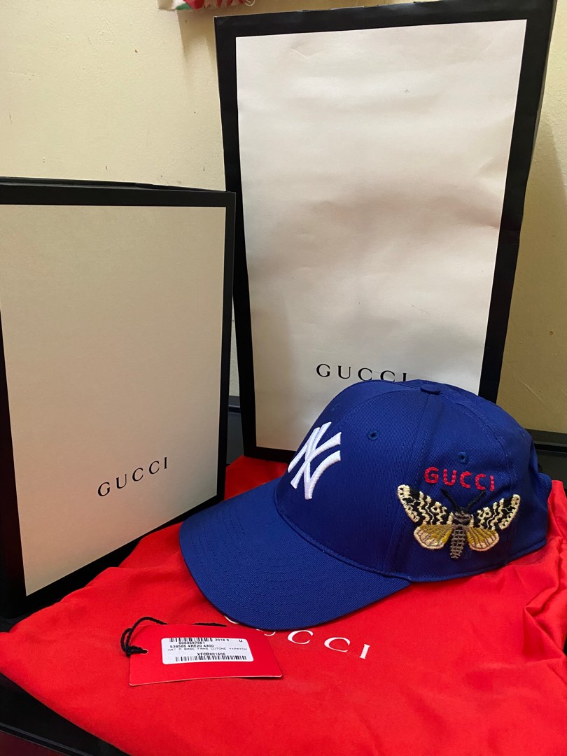 Gucci x NY cap Men s Fashion Watches Accessories Cap Hats