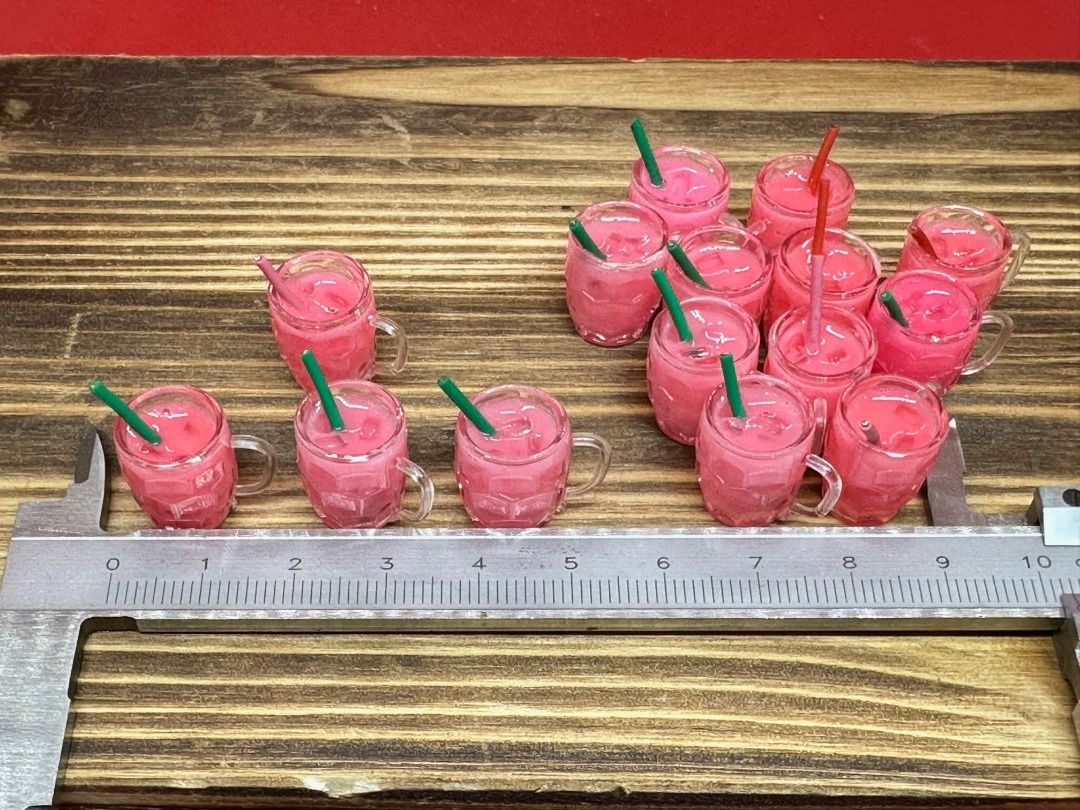 handmade-miniature-bandung-rose-syrup-milk-drink-iced-bandung