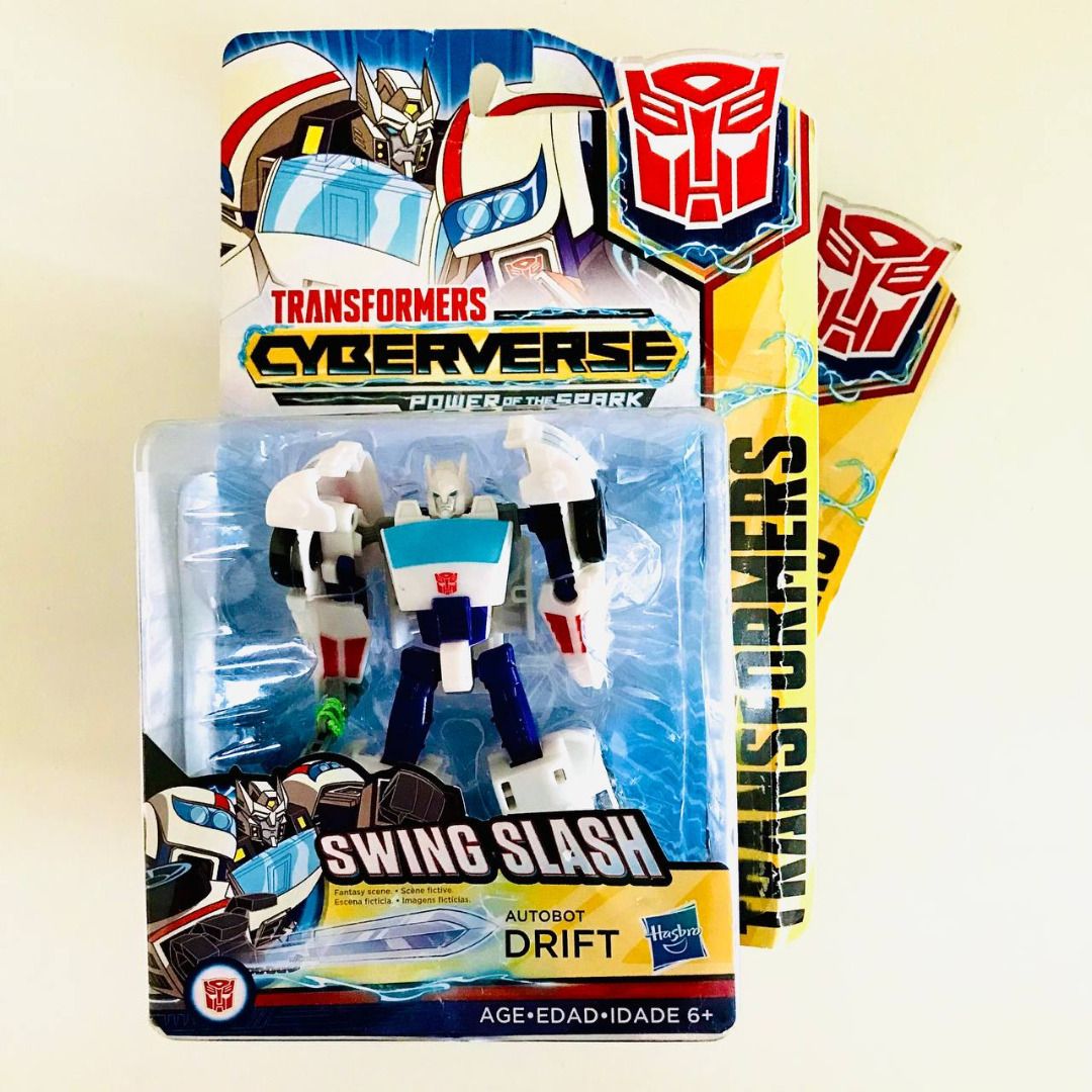 HASBRO TRANSFORMERS CYBERVERSE POWER OF THE SPARK AUTOBOT DRIFT
