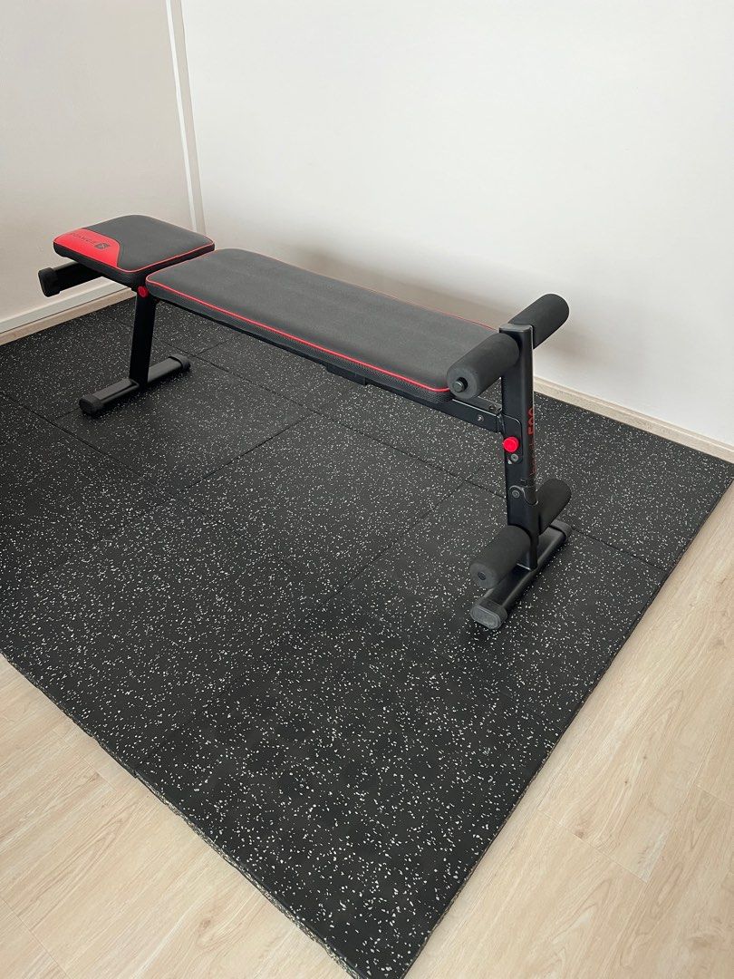 Brand New High Density Heavy Duty Gym Floor Mat Sports Equipment Exercise Fitness Exercise Mats on Carousell