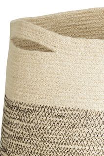 H&M Jute Laundry Basket with 2 handles