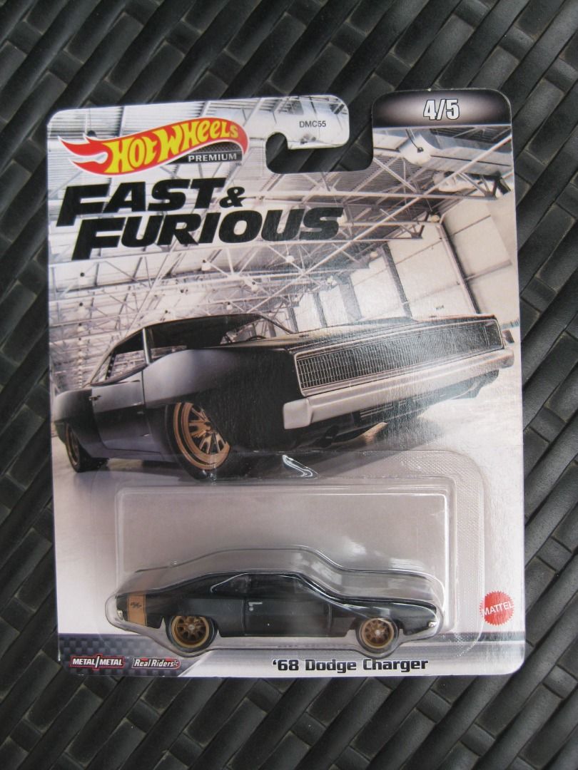 Hot Wheels '68 Dodge Charger, Fast & Furious 4/5