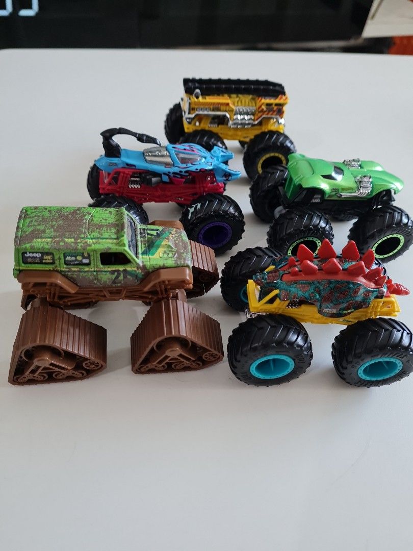 Hot Wheels Monster Trucks, Hobbies & Toys, Toys & Games on Carousell