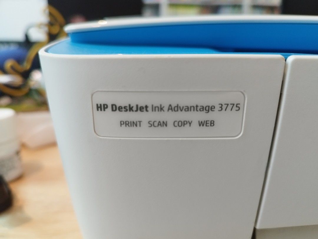 HP Deskjet Ink Advantage 3775, Computers & Tech, Printers, Scanners ...