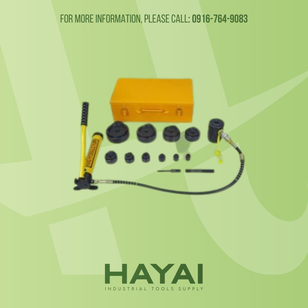 Hydraulic Knockout Punch Set on Carousell