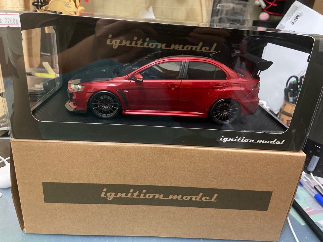 Ignition model 1/18 EVO X, 興趣及遊戲, 玩具 & 遊戲類 Carousell