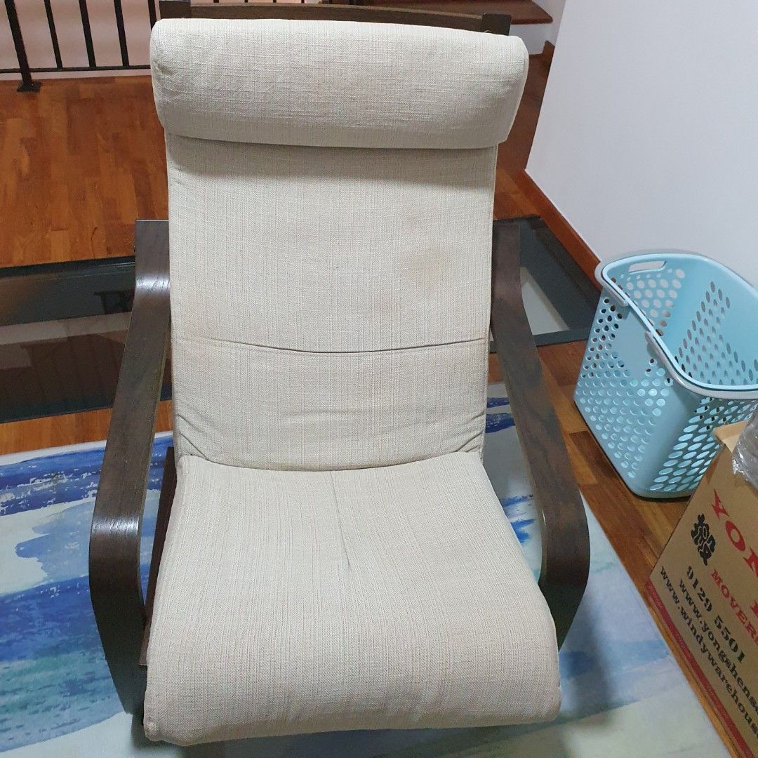 Ikea Arm Chair, Furniture & Home Living, Furniture, Chairs on Carousell