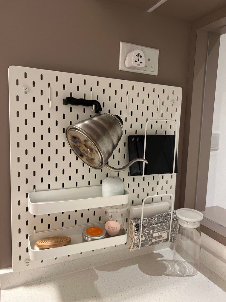 Ikea skadis pegboard, Furniture & Home Living, Furniture, Shelves