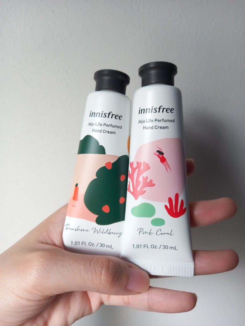 (2 for 5) Innisfree Hand cream (BN sealed), Beauty & Personal Care