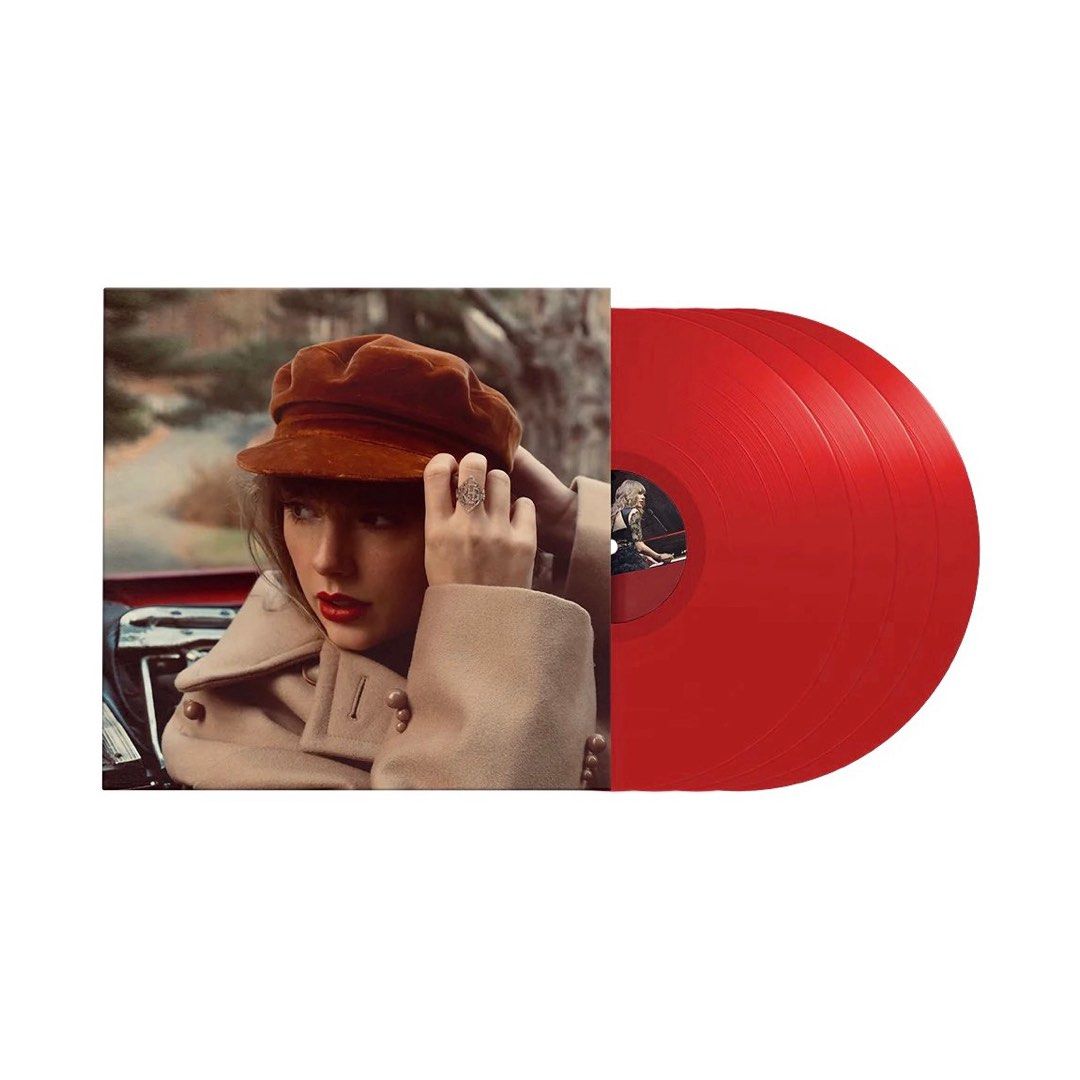Taylor Swift Red Taylor's Version Limited Edition Exclusive Red Vinyl LP
