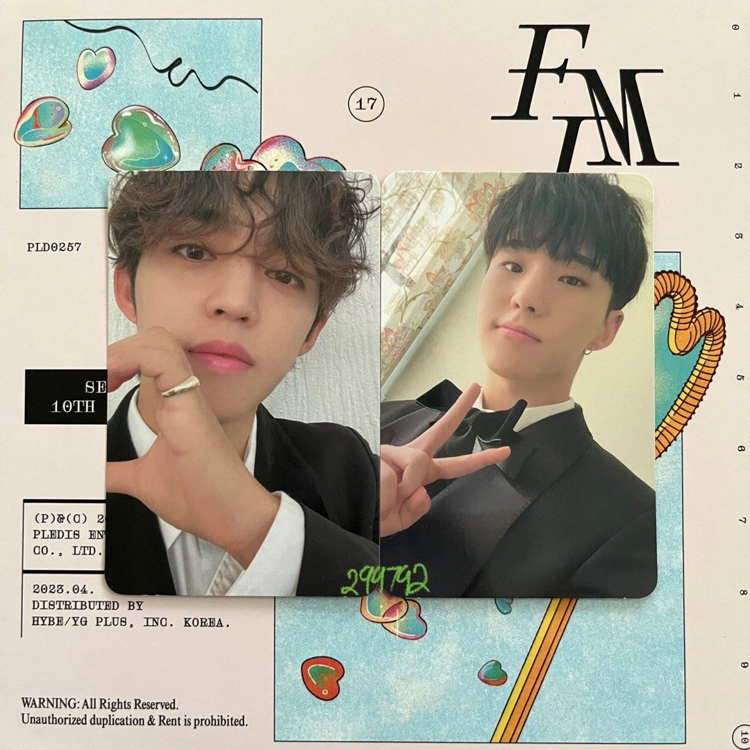 JEONGHAN YOUR CHOICE YZY B (Category: K-Wave Merchandise) located in Batangas. Submitted by jjenesaisquoii (Listing ID 1232949375, Image 2). Description: svt wts lfb ph : jeonghan your choice yzy b set : onhand & stbo : x sensitive & impatient buyers ₱8,500 (can tingi everything except yc yzy b) help rt ! 🩶 t. seventeen pob benefit lucky draw ld pc yizhiyu m2u pst se seungkwan fml semicolon carat ver.