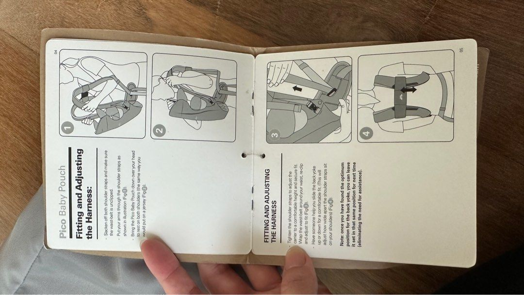 Kathmandu baby carrier Pico Baby Pouch, Babies & Kids, Going Out