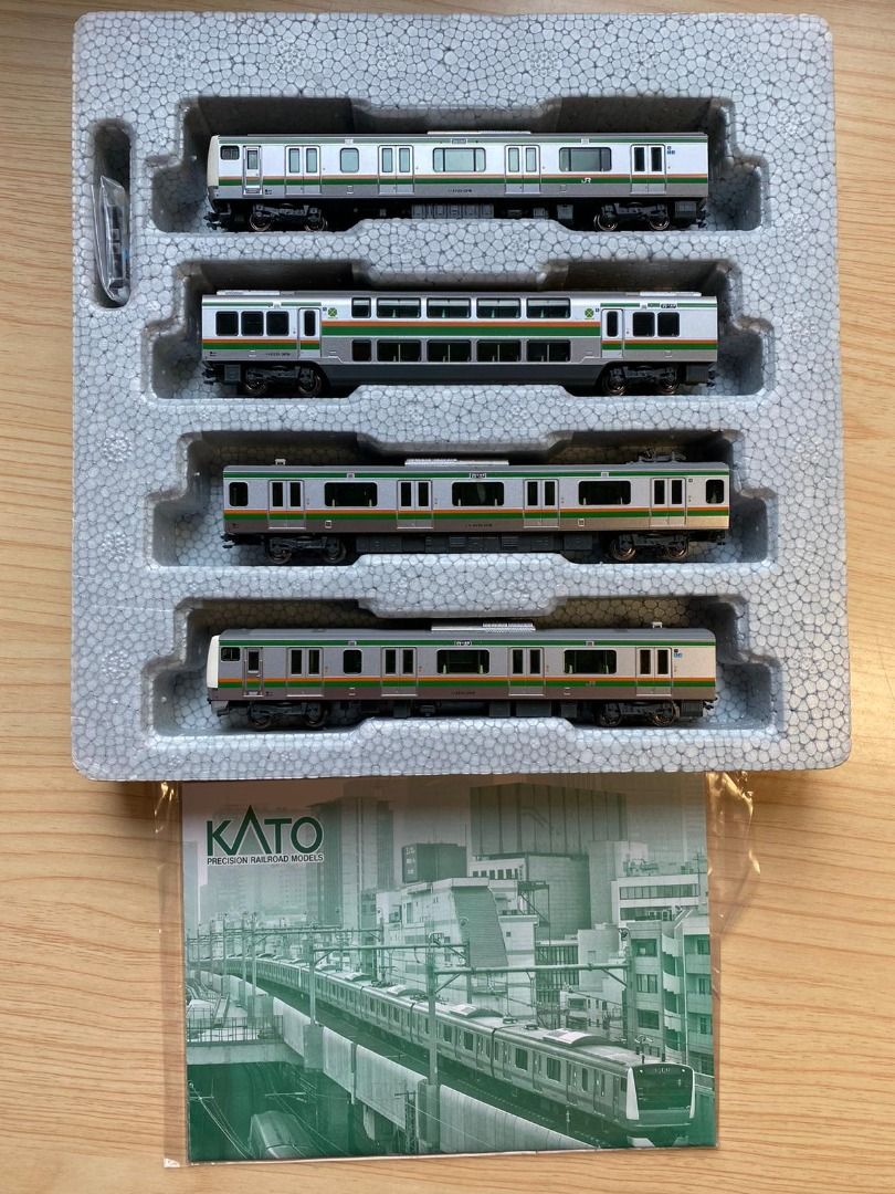 鉄道模型KATO E233系3000番台東海道線・上野東京ライン基本セット(4両 