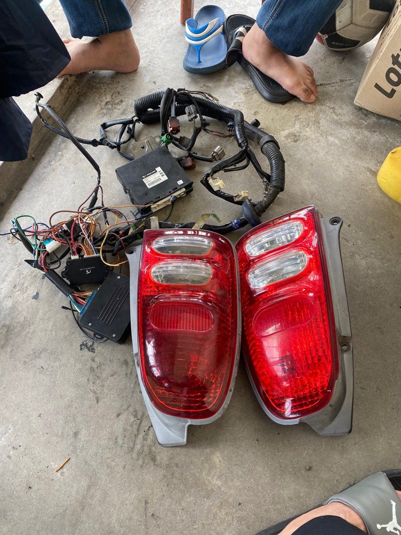 Kelisa headlamp + engine wiring (1 set), Auto Accessories on Carousell