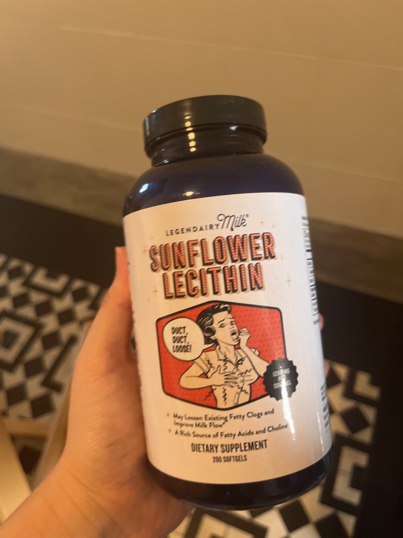 Legendairy Sunflower Lecithin (half bottle) exp 05/2024, Health