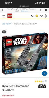 Lego 75104 kylo ren command shuttle