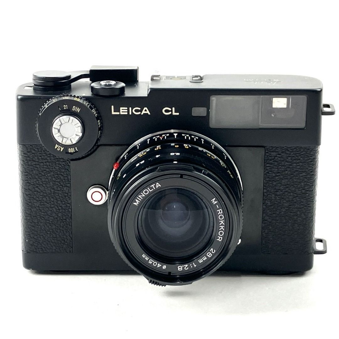 LEICA CL + M-ROKKOR 28mm F2.8 M 卡口膠片旁軸相機, 攝影器材, 相機